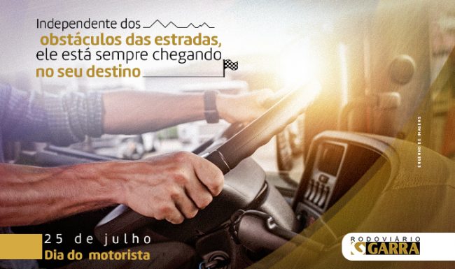 Parabéns motoristas!